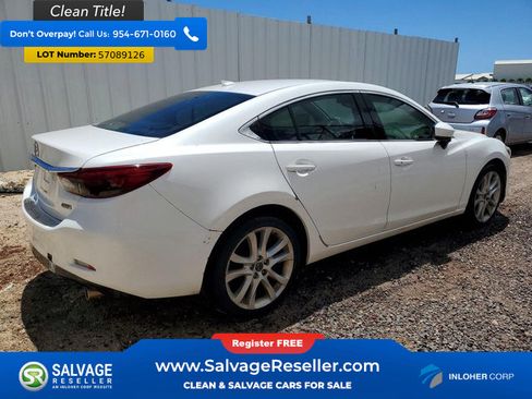 Used 2017 MAZDA MAZDA6 Touring w/ Touring Premium Package FWD image 4