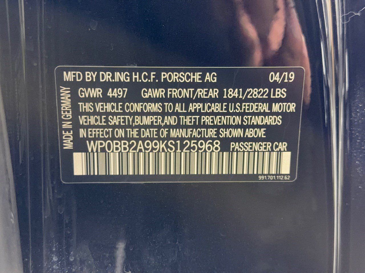 Certified 2019 Porsche 911 Targa 4 GTS AWD/4WD image 35