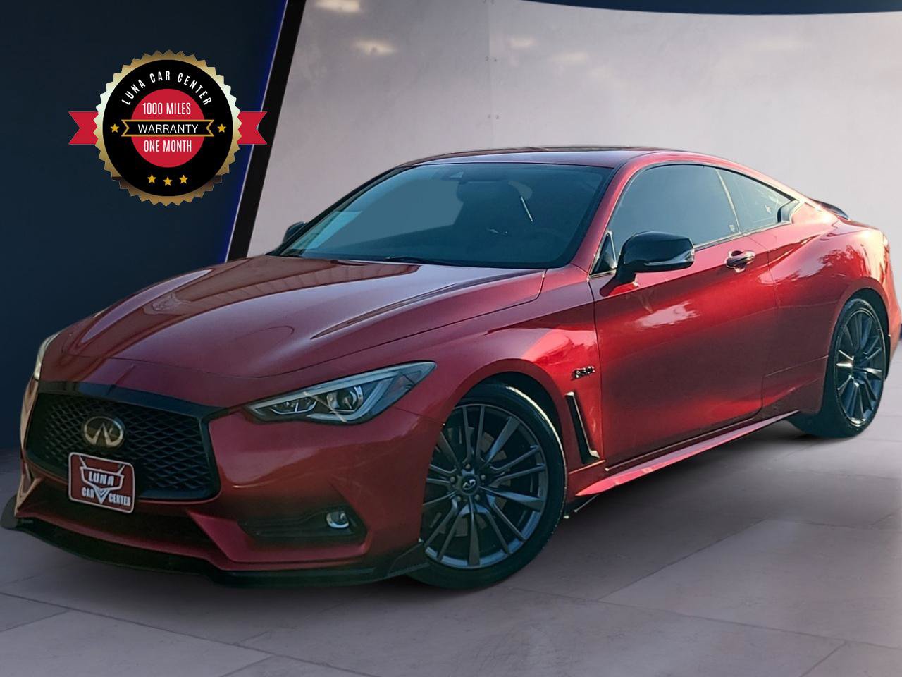 Used 2019 INFINITI Q60 Red Sport 400 w/ Cargo Package RWD image 1