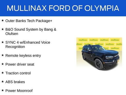 Used 2025 Ford Bronco Sport Outer Banks w/ Outer Banks Tech Package+ AWD/4WD image 17