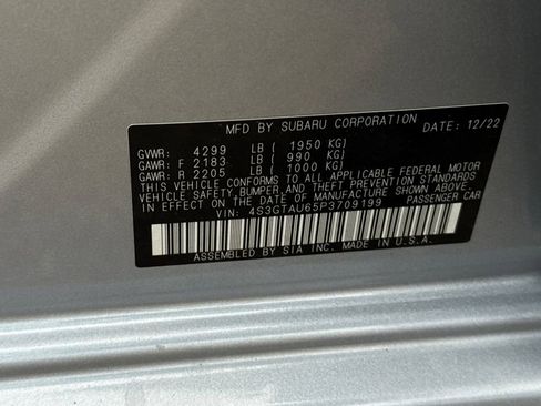 Used 2023 Subaru Impreza 2.0i Limited w/ Popular Package #3 image 36