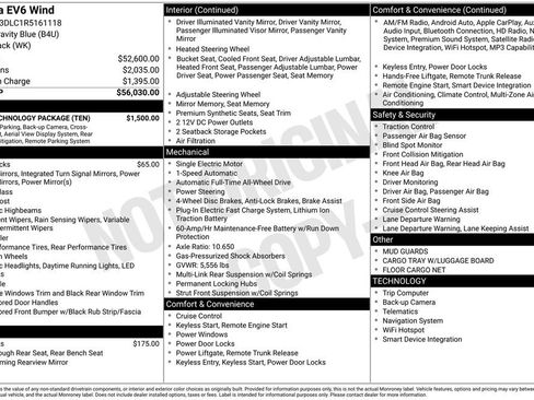 Used 2024 Kia EV6 Wind w/ Wind Technology Package image 6