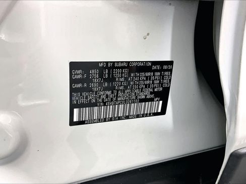 Used 2020 Subaru Outback Touring w/ Popular Package #2 image 35