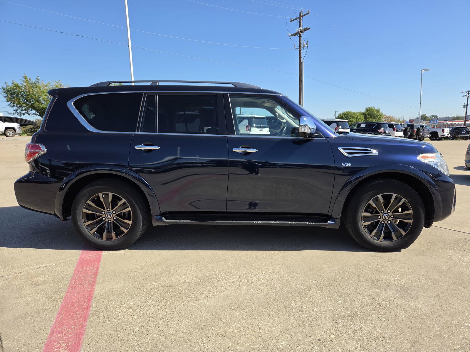 Used 2020 Nissan Armada Platinum w/ Captain's Chairs Package AWD/4WD image 4