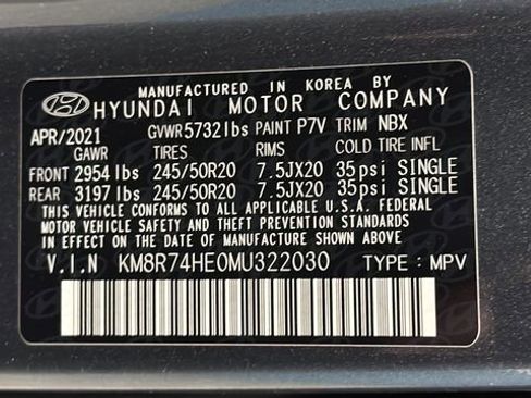 Used 2021 Hyundai Palisade Calligraphy w/ Cargo Package FWD image 30
