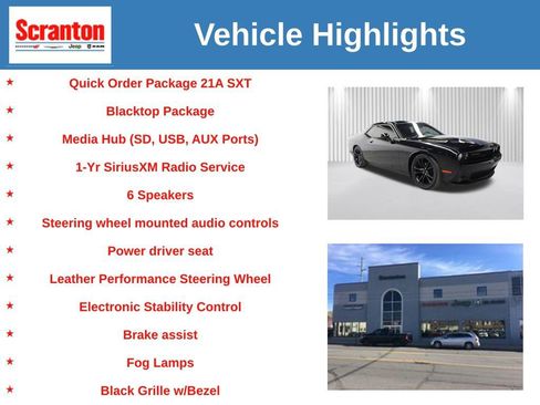 Used 2016 Dodge Challenger SXT w/ Blacktop Package image 6