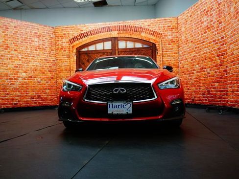 Used 2019 INFINITI Q50 Red Sport 400 w/ Proactive Package AWD/4WD image 6