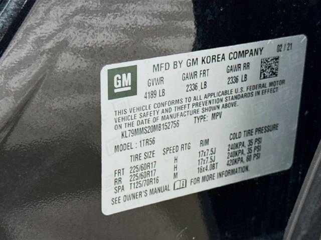 Used 2021 Chevrolet TrailBlazer LS FWD image 38