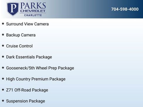 New 2025 Chevrolet Silverado 2500 High Country w/ High Country Premium Package image 21