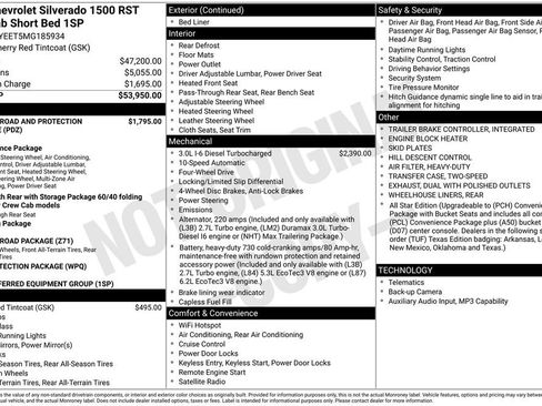 Used 2021 Chevrolet Silverado 1500 RST AWD/4WD image 7