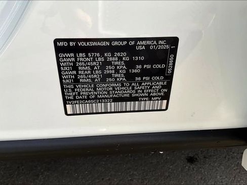 New 2025 Volkswagen Atlas Cross Sport SEL Premium R-Line image 14