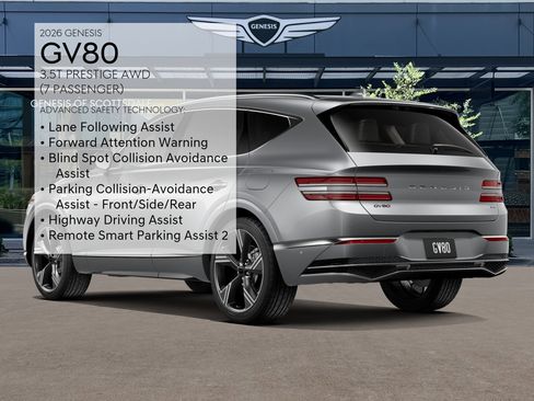 New 2026 Genesis GV80 3.5T Prestige AWD/4WD image 7
