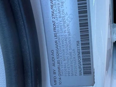 Used 2015 Audi A6 3.0T Premium Plus w/ Media Package image 47