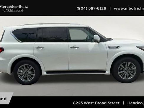 Used 2021 INFINITI QX80 Luxe w/ Cargo Package AWD/4WD image 3