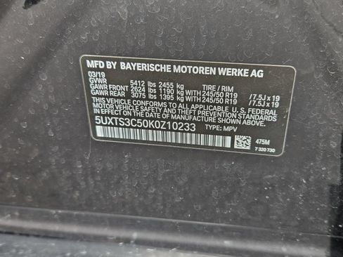 Used 2019 BMW X3 M40i w/ Premium Package AWD/4WD image 32