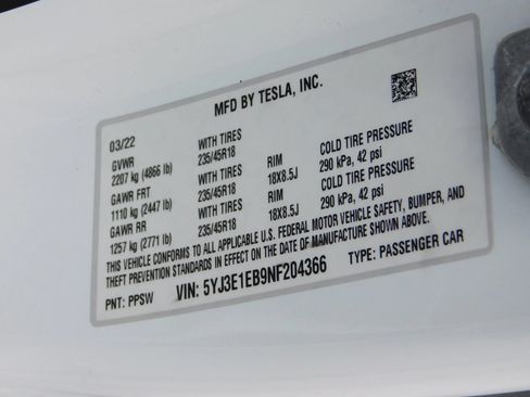 Used 2022 Tesla Model 3 Long Range AWD/4WD image 26