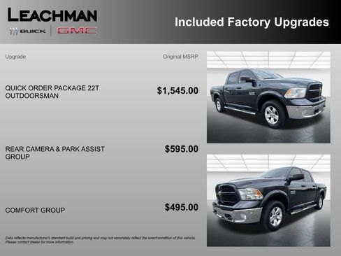 Used 2015 RAM 1500 Outdoorsman AWD/4WD image 10