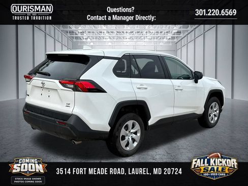 Used 2025 Toyota RAV4 LE AWD/4WD image 2