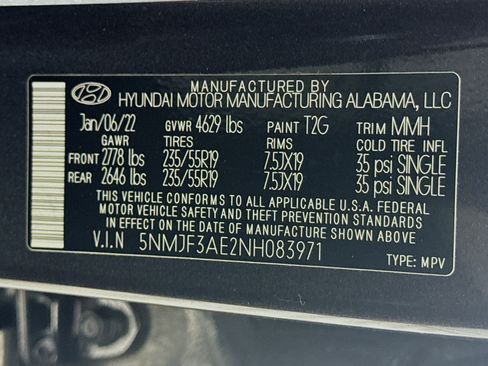 Used 2022 Hyundai Tucson SEL w/ Convenience Package FWD image 37