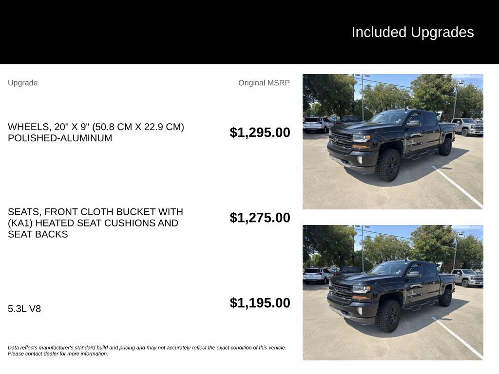 Used 2017 Chevrolet Silverado 1500 LT AWD/4WD image 5