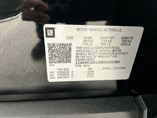 Certified 2021 Chevrolet Suburban High Country w/ Premium Package AWD/4WD image 35