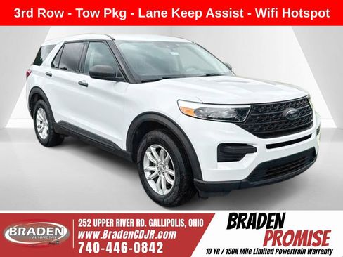 Used 2021 Ford Explorer 4WD w/ Class III Trailer Tow Package image 1