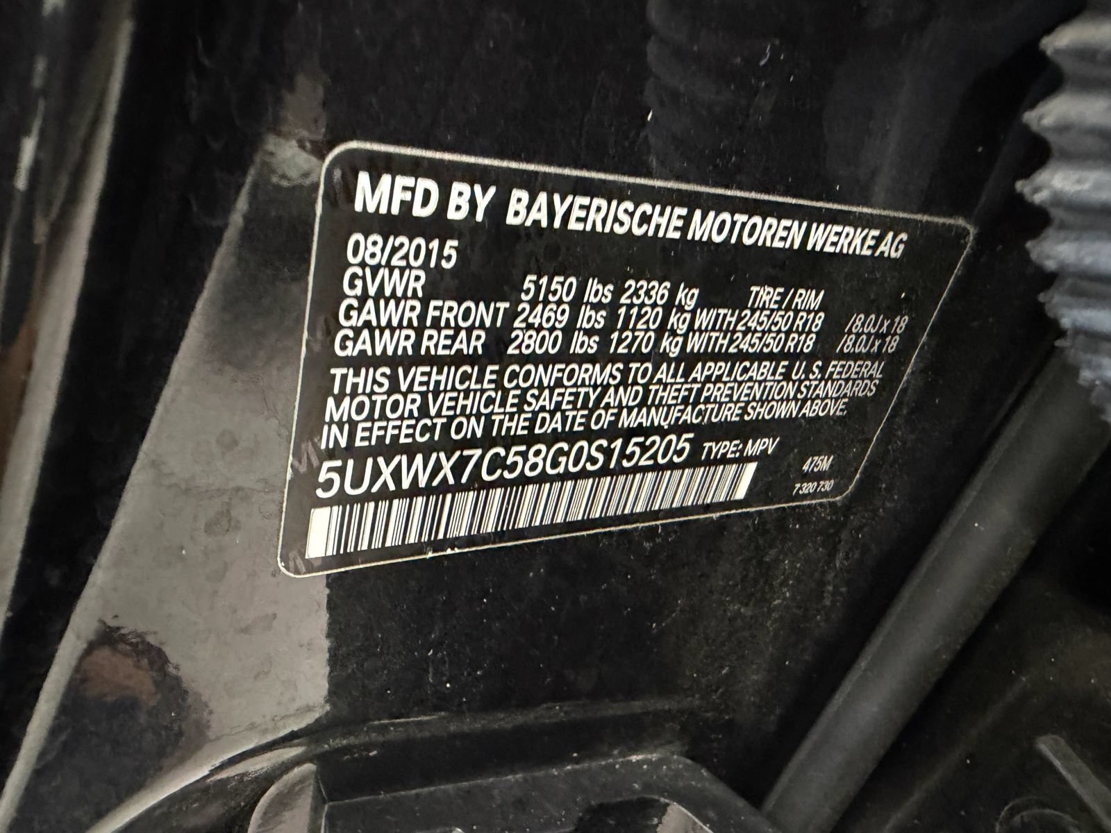 Used 2016 BMW X3 xDrive35i AWD/4WD image 37