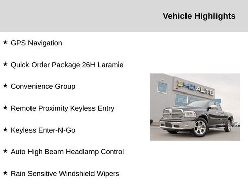 Used 2015 RAM 1500 Laramie w/ Convenience Group image 2