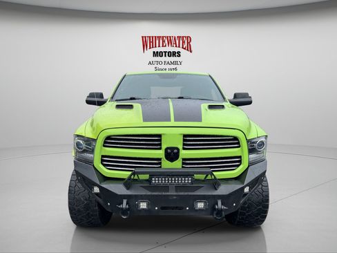 Used 2017 RAM 1500 Sport w/ Sublime Green Sport Package AWD/4WD image 2