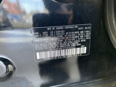 Used 2023 Subaru Outback Limited image 39