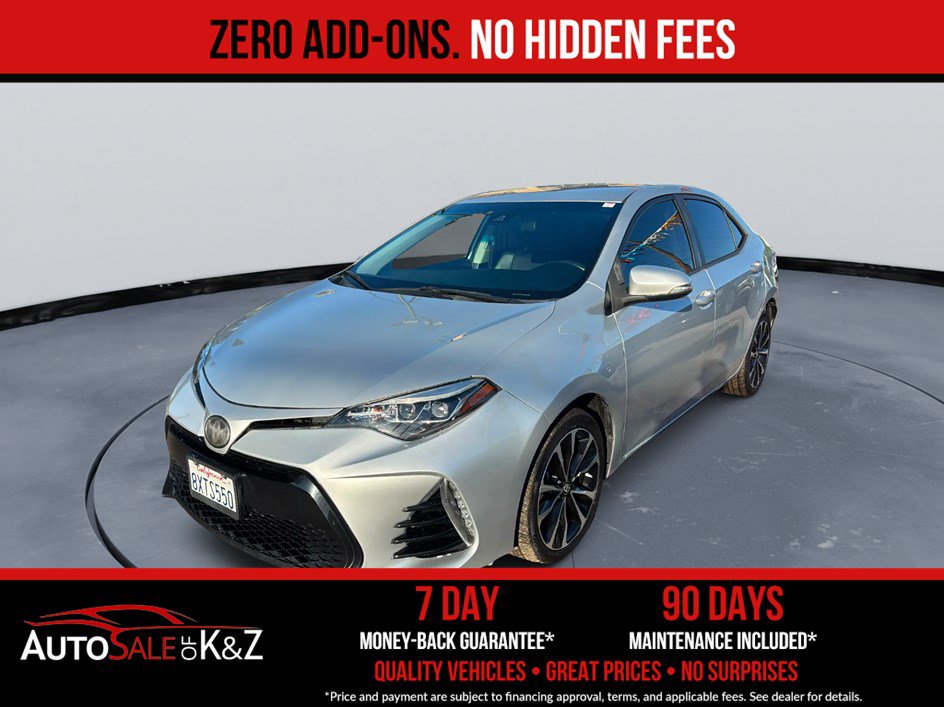 Used 2018 Toyota Corolla SE w/ Carpet Mat Package (TMS) FWD image 3