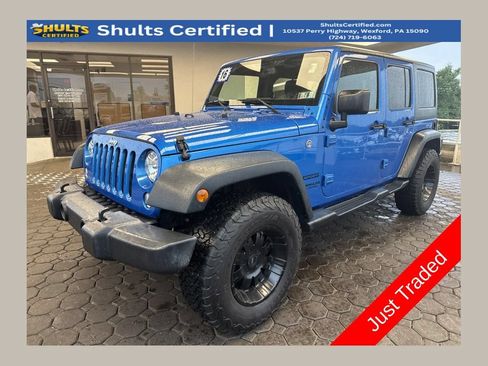 Used 2016 Jeep Wrangler Unlimited Sport w/ Quick Order Package 24S AWD/4WD image 1