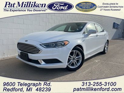 Certified 2018 Ford Fusion SE w/ Fusion SE Technology Package