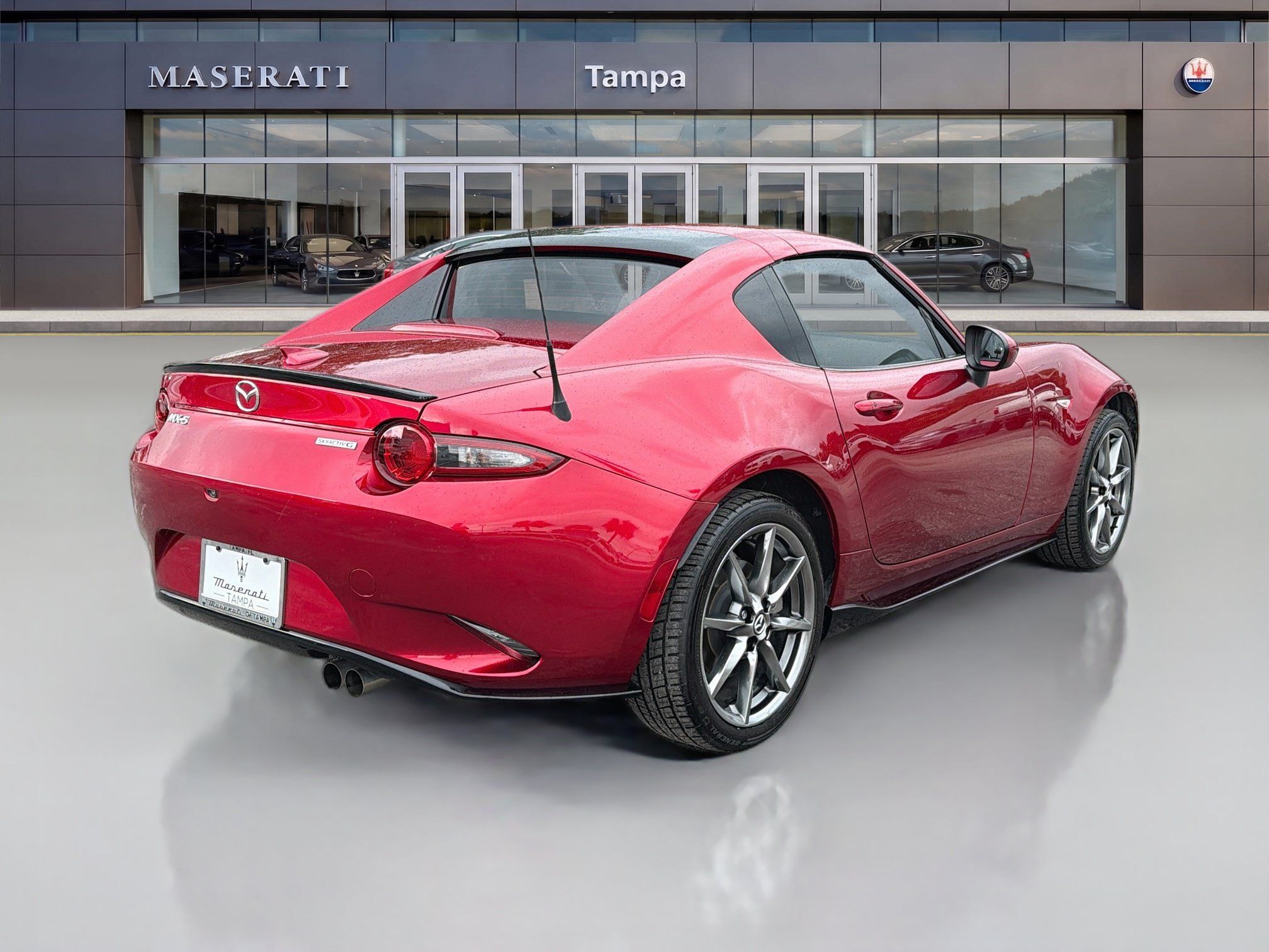 Used 2021 MAZDA MX-5 Miata RF Grand Touring w/ Appearance Package RWD image 3