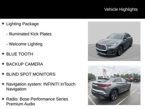 Used 2023 INFINITI QX55 Sensory w/ Lighting Package AWD/4WD image 7