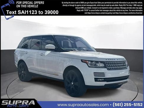 Used 2017 Land Rover Range Rover Supercharged AWD/4WD image 1