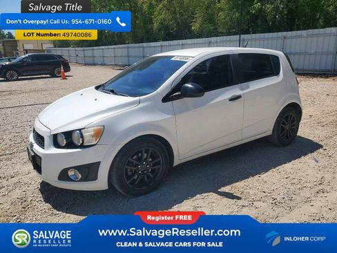 Used 2012 Chevrolet Sonic LT image 1