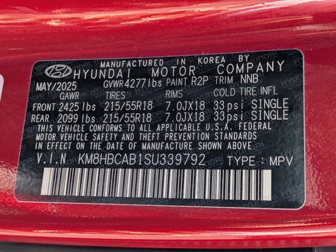 Used 2025 Hyundai Kona SEL AWD/4WD image 35