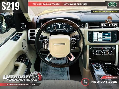 Used 2015 Land Rover Range Rover HSE AWD/4WD image 9