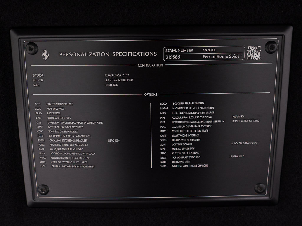 Used 2025 Ferrari Roma Spider RWD image 45