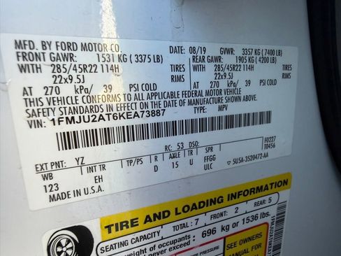 Used 2019 Ford Expedition Limited w/ Equipment Group 302A image 34