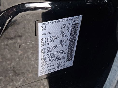 New 2026 INFINITI QX60 Autograph w/ Dark Cargo Package image 6