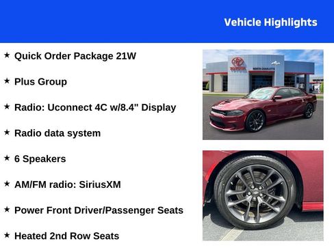 Used 2021 Dodge Charger Scat Pack w/ Plus Group RWD image 4