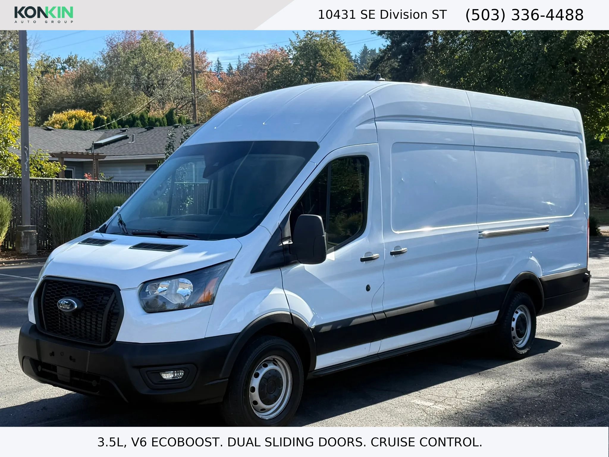 Used 2020 Ford Transit 350 148 High Roof Extended RWD image 1