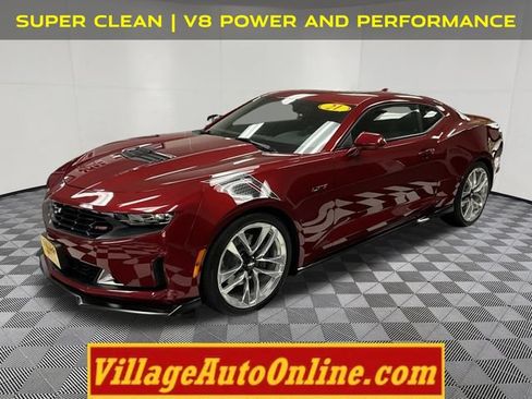 Used 2021 Chevrolet Camaro LT w/ Wild Cherry Design Package 1 RWD image 1