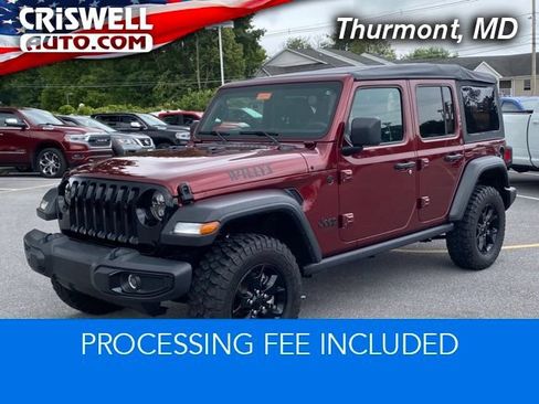 Used 2021 Jeep Wrangler Unlimited Sport AWD/4WD image 1