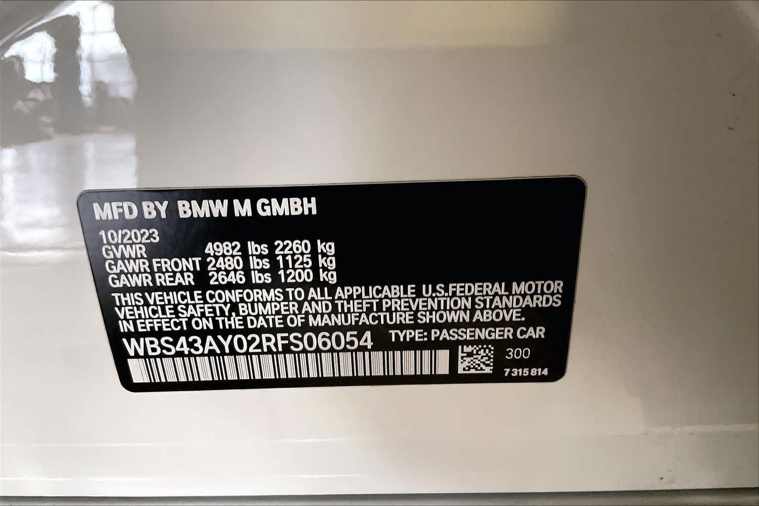 Used 2024 BMW M3 Competition w/ Executive Package AWD/4WD image 31