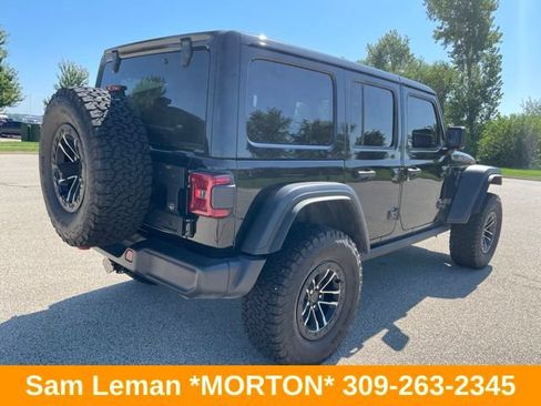 Used 2024 Jeep Wrangler Unlimited Rubicon w/ XTREMEE 35" Tire Package AWD/4WD image 5