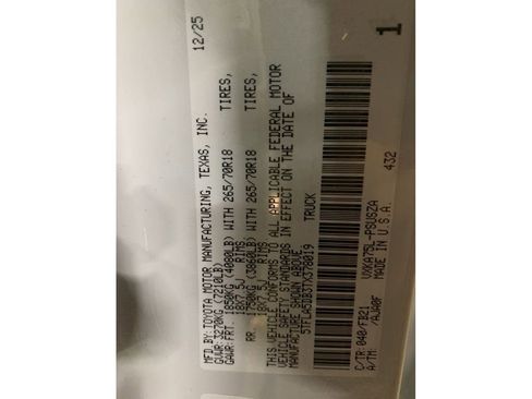 New 2026 Toyota Tundra SR5 image 31