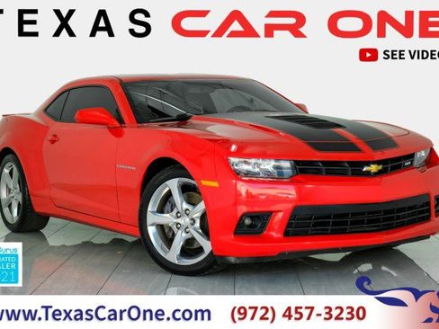 Used 2014 Chevrolet Camaro SS w/ Black Rally Stripe Package image 1